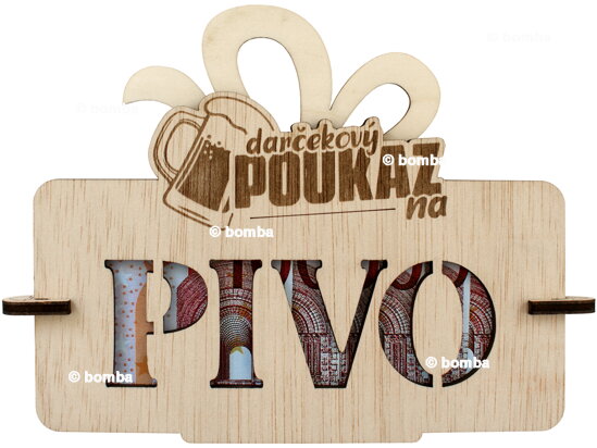 Dárkový poukaz na pivo SK