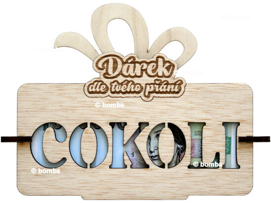 Tabulka na peníze - Cokoli