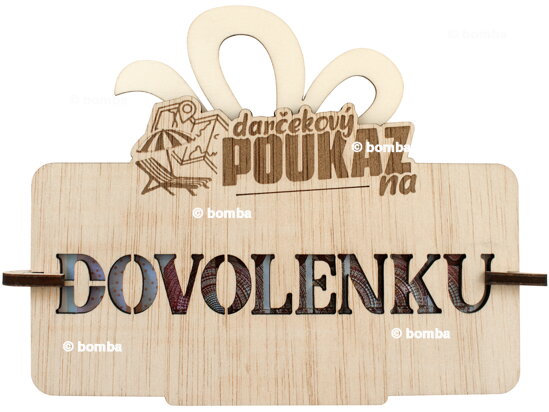 Dárkový poukaz na dovolenou SK