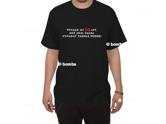 Tričko k padesátce pro muže - velikost XXXL