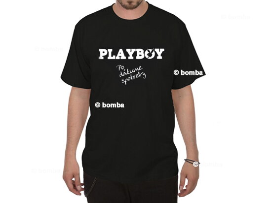 Tričko Playboy po datu spotřeby SK - L