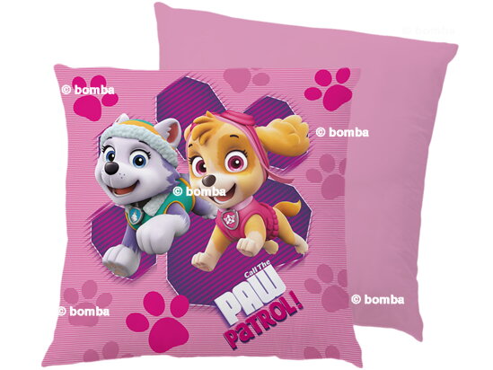 Dětský polštář Paw Patrol Pink Power