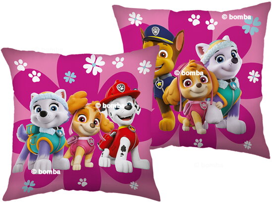 Dětský polštář Paw Patrol Flowers