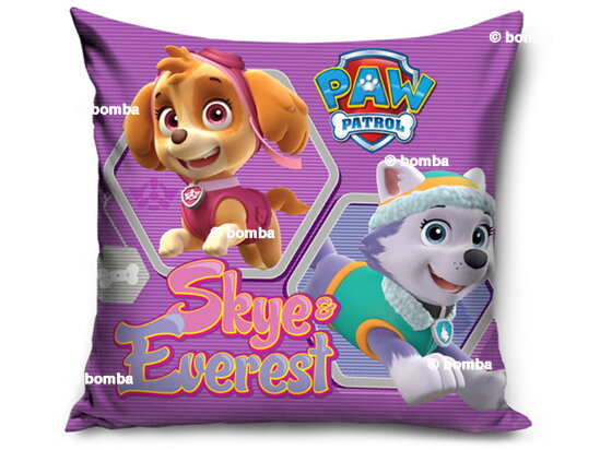 Dětský polštář Paw Patrol Skye a Everest