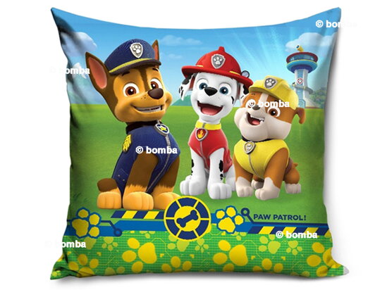 Barevný polštář Paw Patrol Štěňata