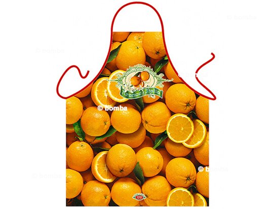 Zástěra pro milovníky pomerančů