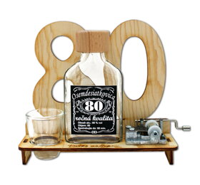 Značka na výročí 80 let s flašinetem SK