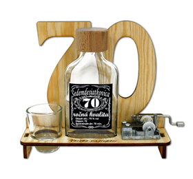 Značka na výročí 70 let s flašinetem SK