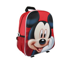 Červený 3D batoh Mickey Mouse