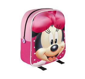Růžový 3D batoh Minnie Mouse