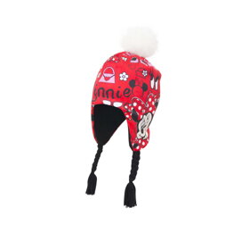 Červená čepice Minnie Mouse - velikost 52