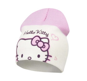 Dětská bílá čepice Hello Kitty - velikost 50