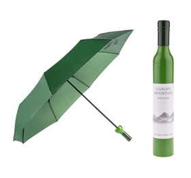 Deštník ve tvaru láhve bílého vína
