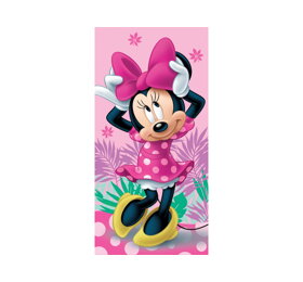 Dívčí osuška Minnie Mouse s mašlí