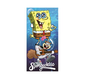 Dětská osuška SpongeBob a Sandy