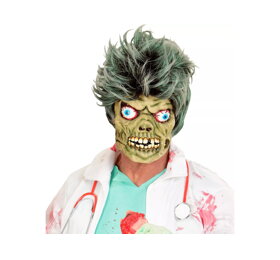 Latexová polomaska Zombie na Halloween