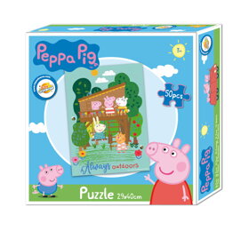 Puzzle Peppa Pig - Always outdoor - 50 dílků
