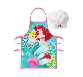 Dětská zástěra s čepicí Disney Princess - Ariel