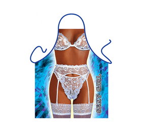 Zástěra Sexy žena ve spodním prádle