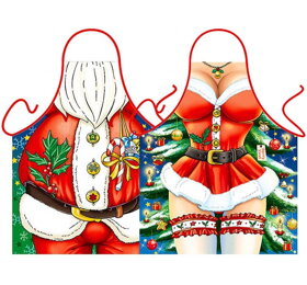 Zástěry Santa Claus a Sexy Santice