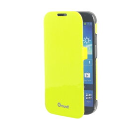 PU pouzdro flap Fluosh pro Galaxy S4, žluté